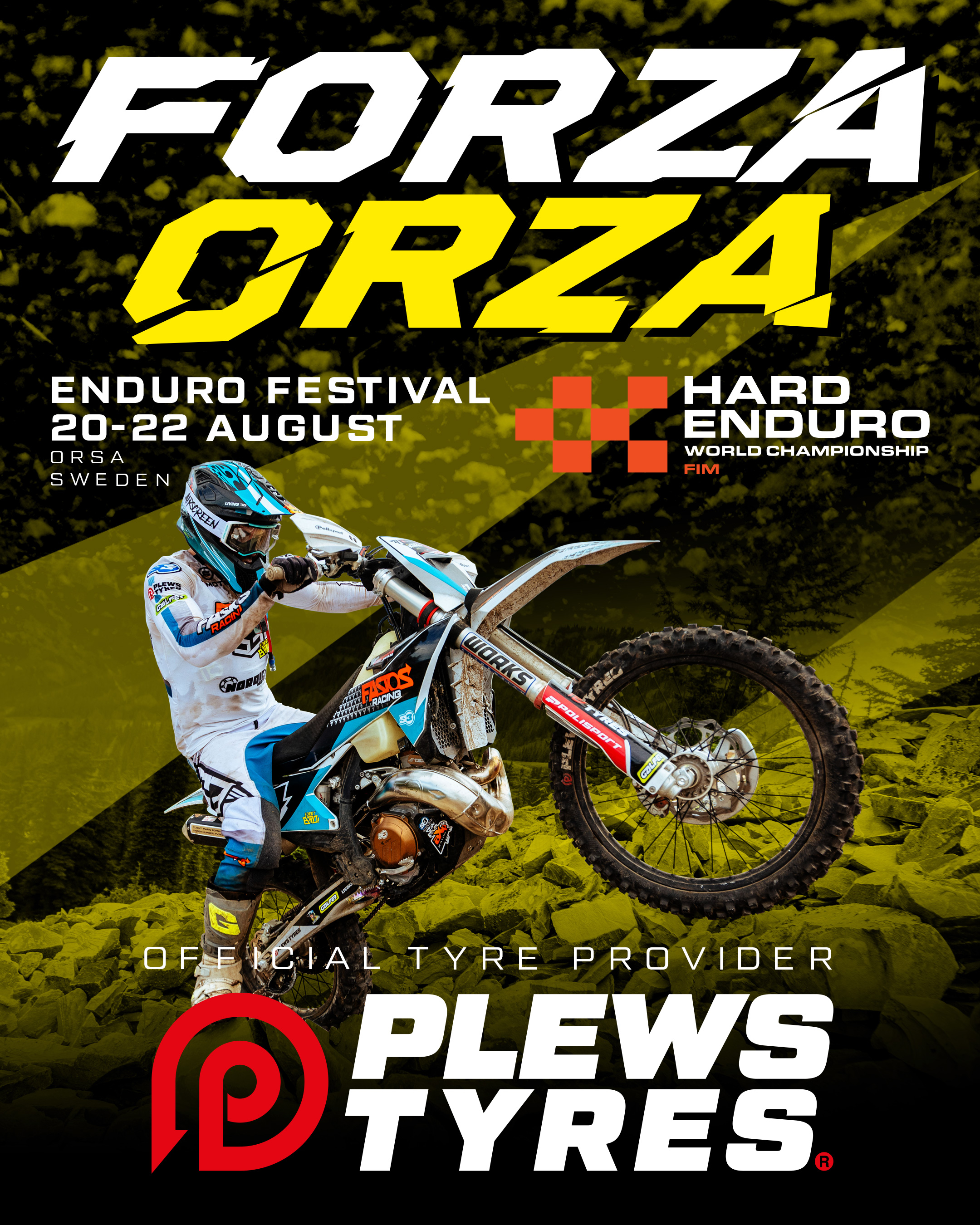 Plews Tyres at Forza Orza: Tough One & GP Extreme